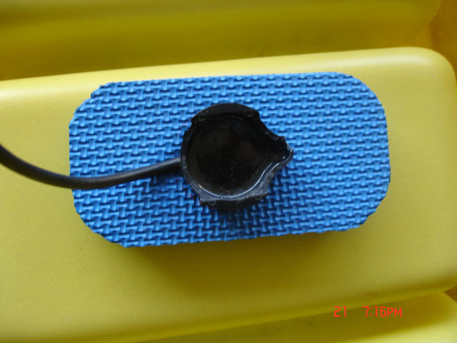 Transducer for fish finder - fishing kayak